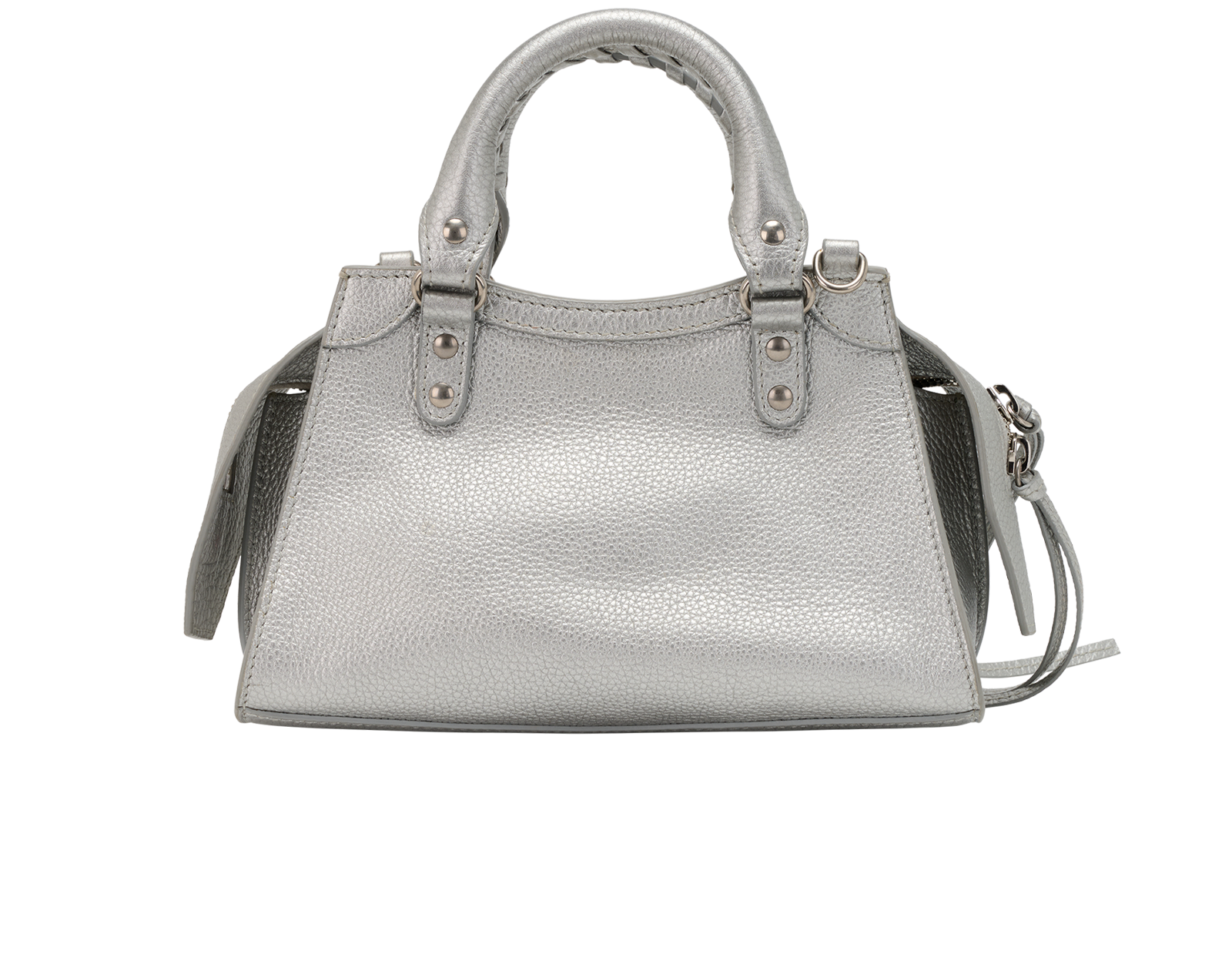 Neo Classic Mini City, &pound;750, Handbags, Silver, Leather, Back view